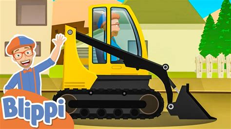 blippi skid steer loader|blippi skid steer song.